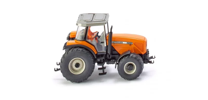 Massey Ferguson MF 8280 with Fahrer - orange – 038504 · 1:87 by Wiking – product photo
