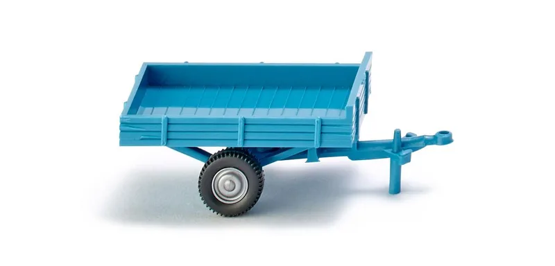 Allgaier Einachsanhänger - hellblau – 087942 · 1:87 de Wiking – photo du produit