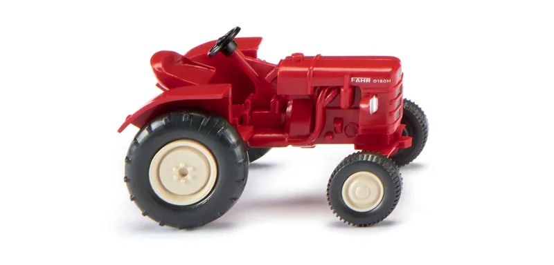 Fahr tracteur - rouge – 087705 · 1:87 de Wiking – photo du produit