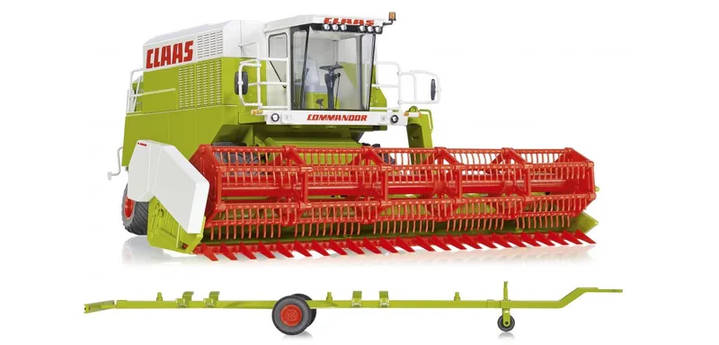 Claas combine harvester Commandor 116 CS – 077834 · 1:32 fra Wiking – produktbillede 1 af 3