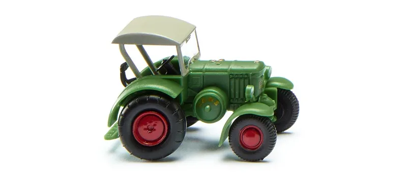 Lanz Bulldog with Dach - laubgrün – 095137 · 1:160 by Wiking – product photo