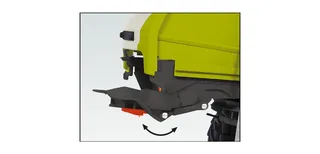 Claas Tucano 570 combine harvester with grain header V 930 – 077817 · 1:32 fra Wiking – produktbillede 4 af 4