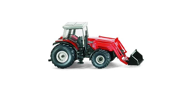 Massey Ferguson MF 8280 with front loader – 095740 · 1:160 by Wiking – product photo