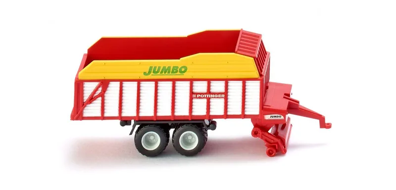 Pöttinger Heuladewagen – 095601 · 1:160 fra Wiking – produktbillede