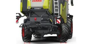 Claas Trion 720 Montana Convio 1080 u. Transportwagen – 077857 · 1:32 by Wiking – interior photo 4 of 4