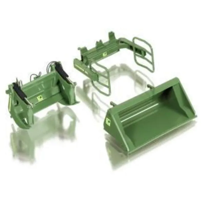 Frontlader Werkzeuge Set A Bressel+Lade, grün de Wiking – photo du produit