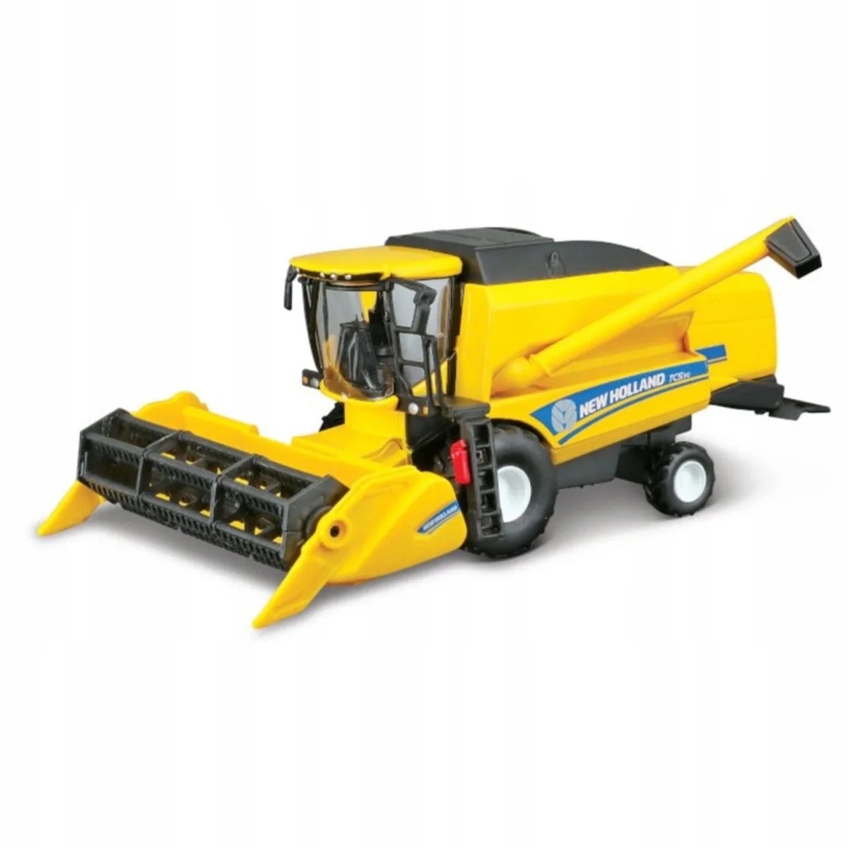 New Holland TC5.90 Maaidorser Speelgoedmodel von Bburago in Kleurloos – Produktfoto