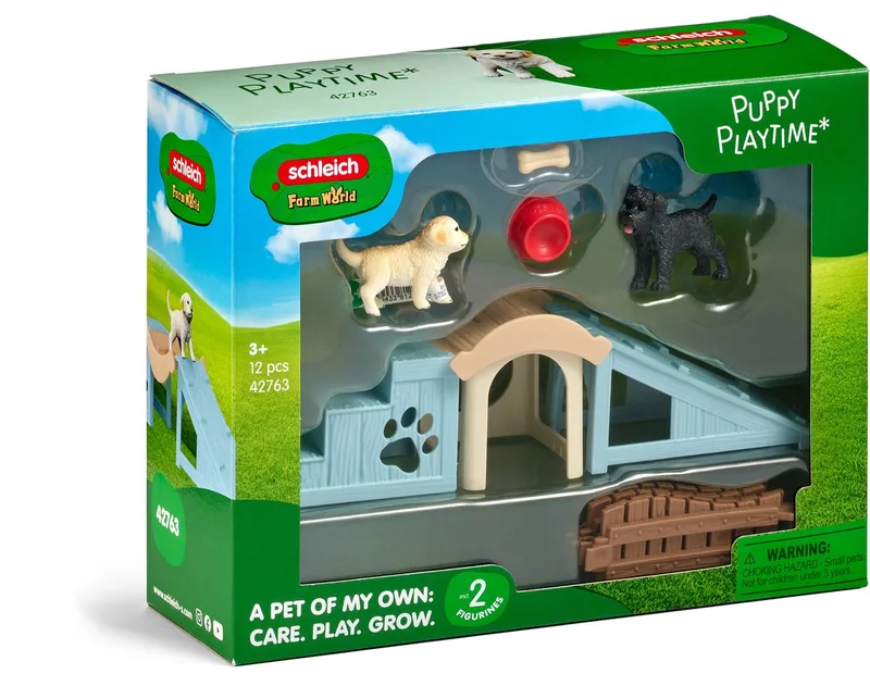 42763 Adventure fun for little puppies by Schleich – product photo