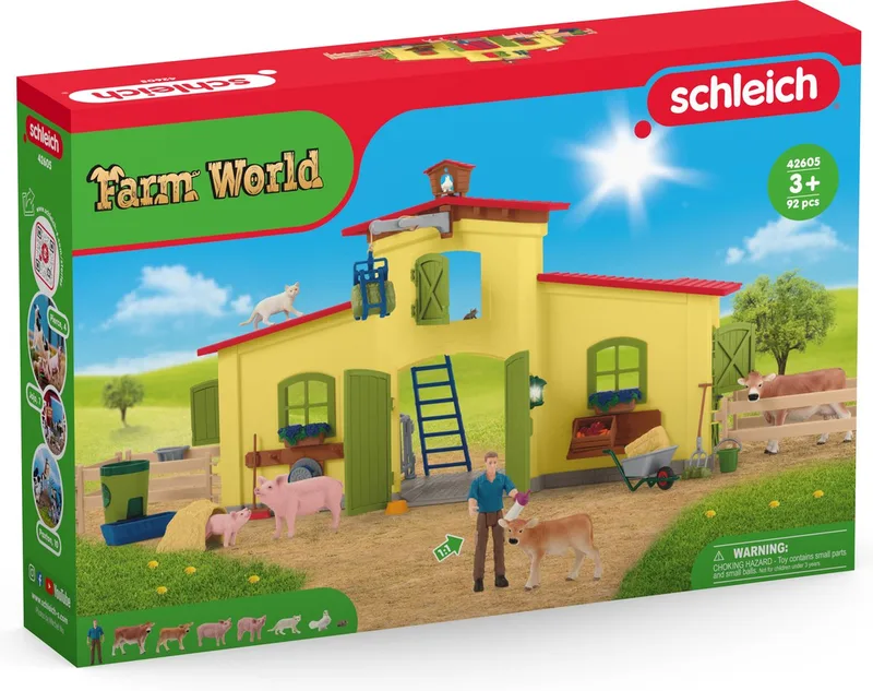 42605 Large Farm with Animals and Accessories från Schleich – produktbild