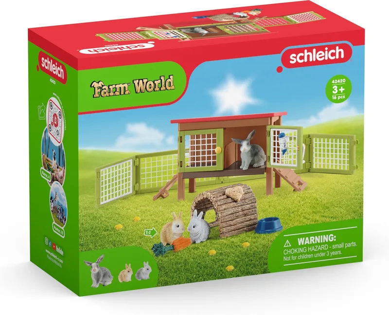 42420 Rabbit hutch by Schleich – product photo