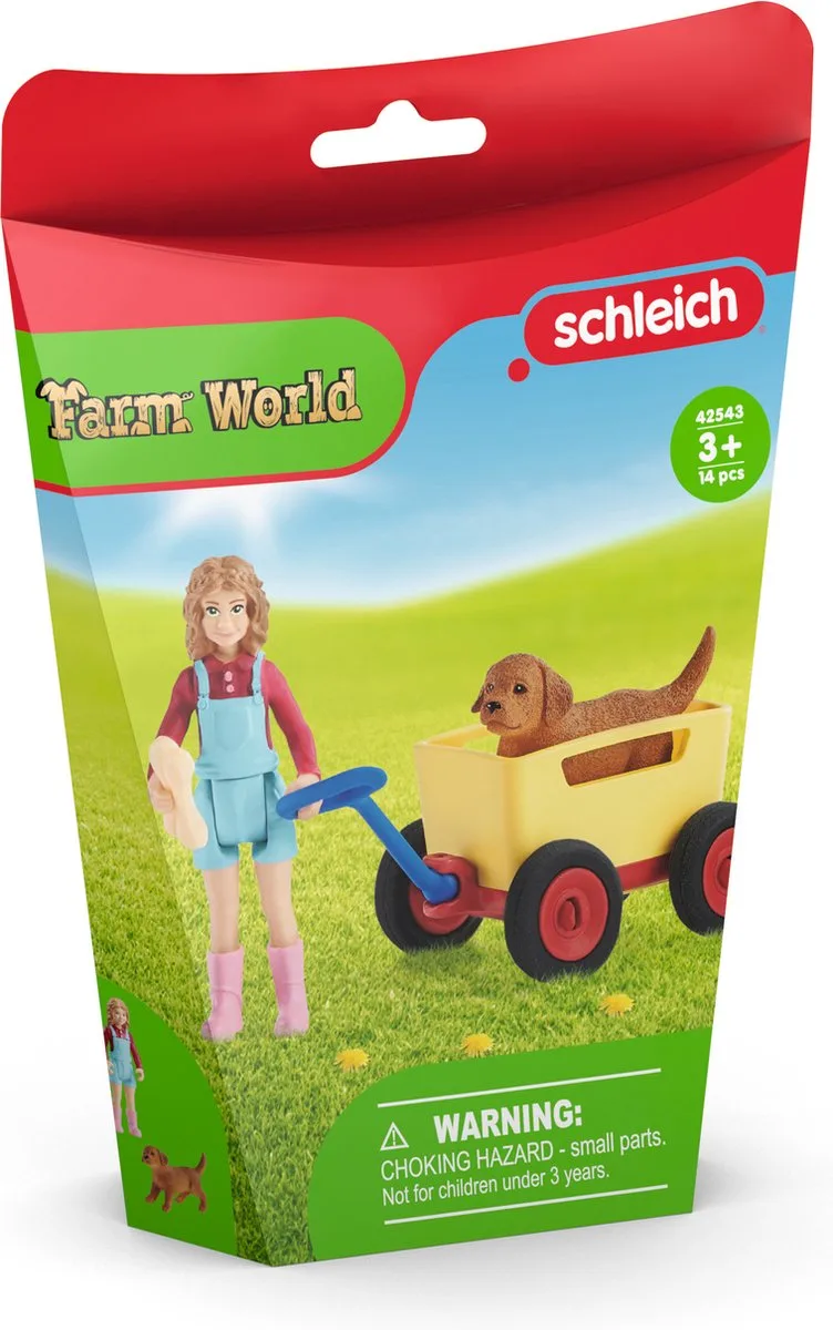 42543 Puppy Wagon Ride by Schleich – product photo