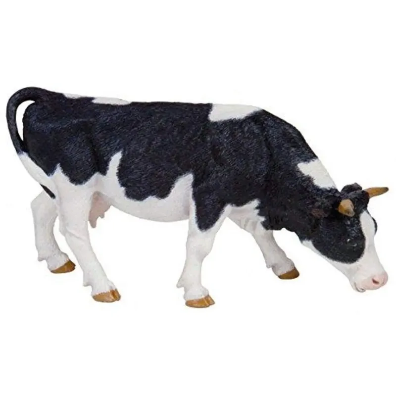 Papo 51150 Grasende Holstein Kuh von Papo in Schwarz, Weiß – Produktfoto