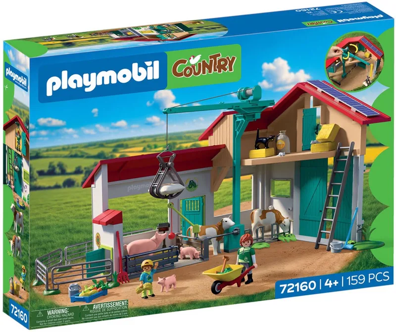 Country Grote Boerderij - 72160 fra Playmobil i Multi kleuren – produktbillede