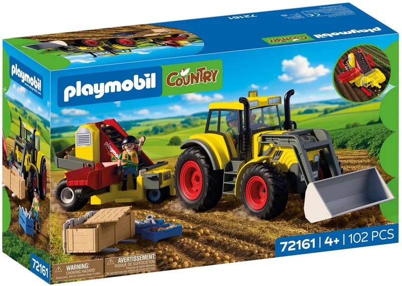 Country Grote Tractor met Aardappelrooier - 72161 by Playmobil in Multi kleuren – product photo