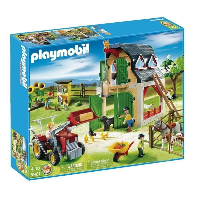 PLAYMOBIL® 5961 Bauernhof mit Zubehör de Playmobil – photo du produit