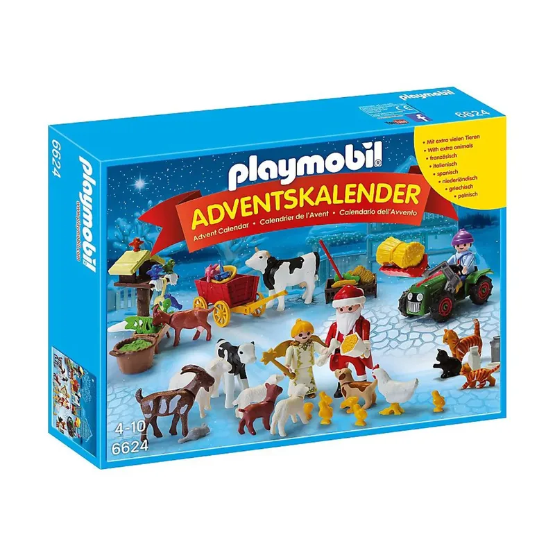 PLAYMOBIL® 6624 - Adventskalender Weihnacht auf dem Bauernhof fra Playmobil – produktbillede
