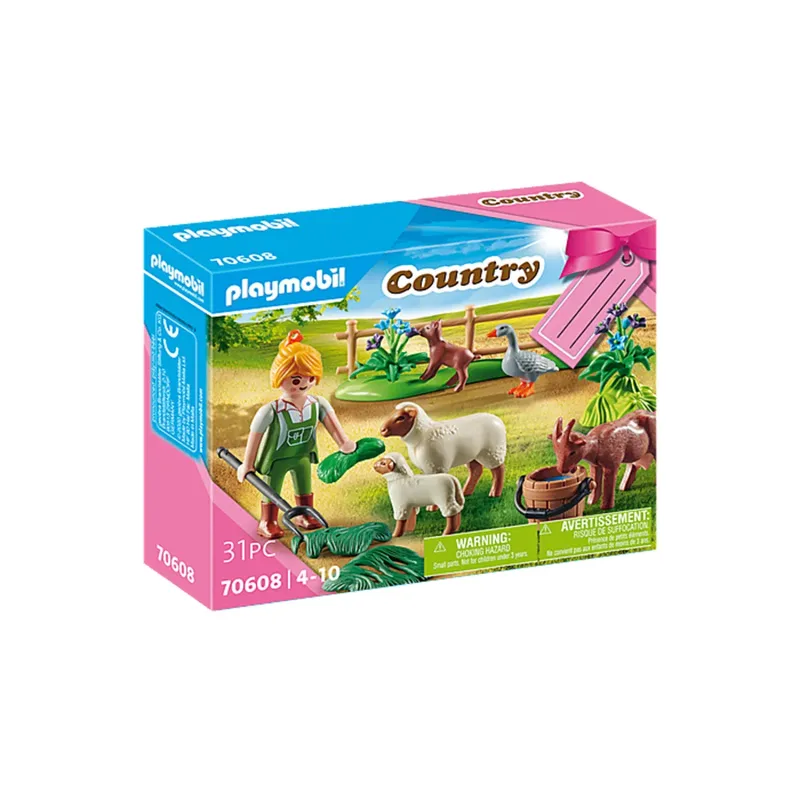 PLAYMOBIL® 70608 Country Geschenkset "Bäuerin mit Weidetieren" von Playmobil – Produktfoto