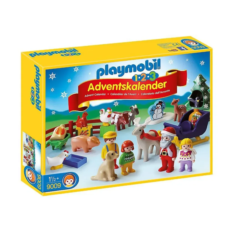 PLAYMOBIL® 9009 - Adventskalender Weihnacht auf dem Bauernhof fra Playmobil – produktbillede