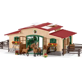 42195 Stable with horses and accessories by Schleich – product photo 1 of 4