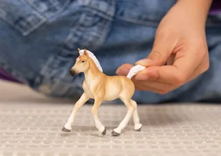 13951 Haflinger Foal fra Schleich – produktbillede 2 af 2