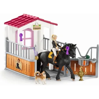 42437 Schleich Paardenbox Met Paard Princess & Tori fra Schleich – produktbillede 1 af 6