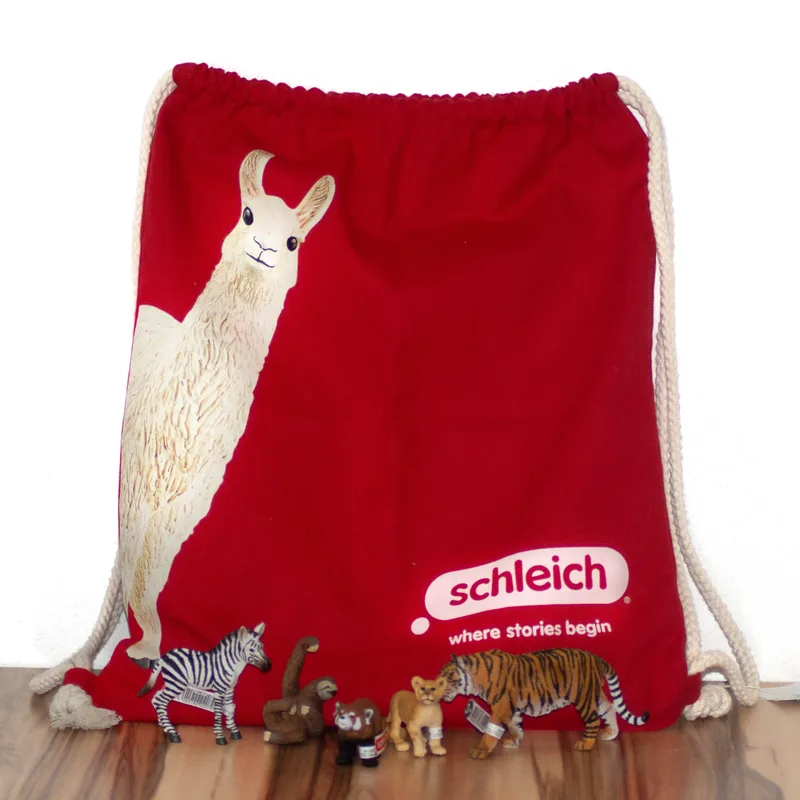 42808 Drawstring Bag Llama by Schleich – interior photo 3 of 3