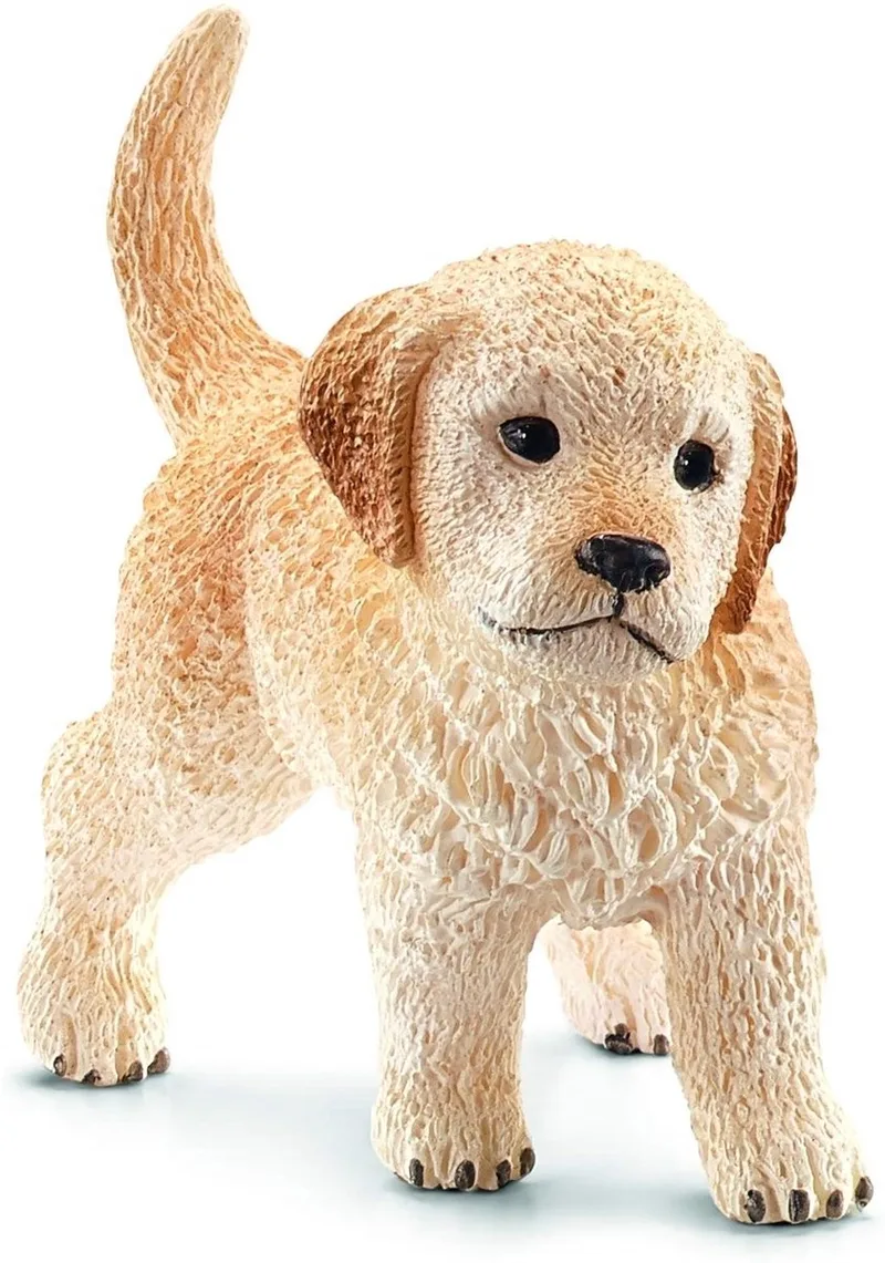 Farm World Golden Retriever puppy - speelfiguur hond. från Schleich i Meerkleurig – produktbild