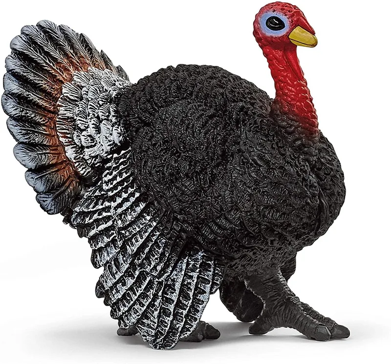 FARM WORLD - Kalkoen - Speelfiguur - Kinderspeelgoed voor Jongens en Meisjes - 3 tot 8 jaar - 13900 van Schleich in Multikleur – productfoto