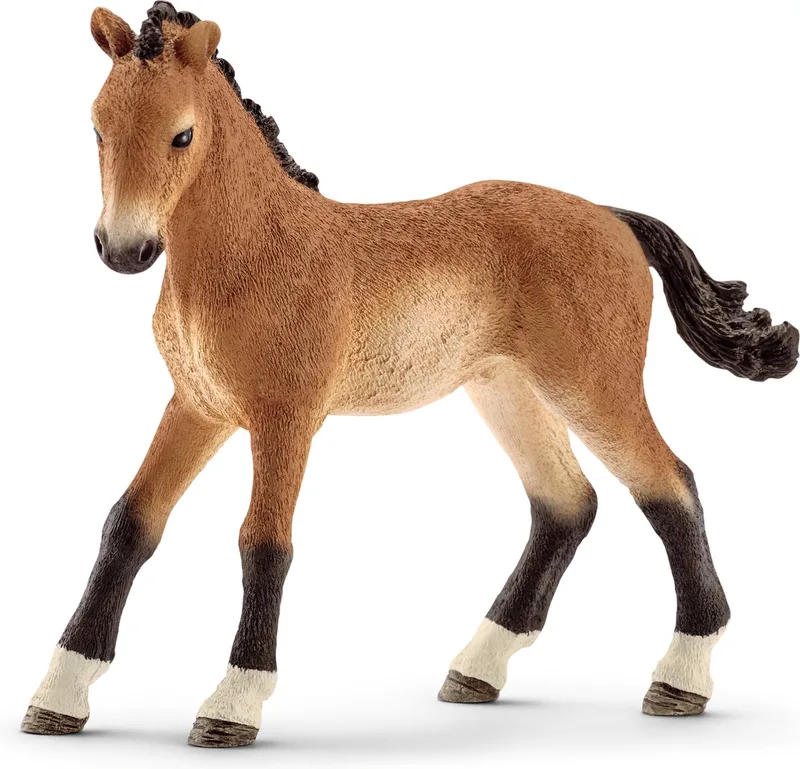 FARM WORLD Tennessee Walker veulen - Speelfiguur - Kinderspeelgoed voor Jongens en Meisjes - 3 tot 8 jaar fra Schleich i Bruin – produktbillede