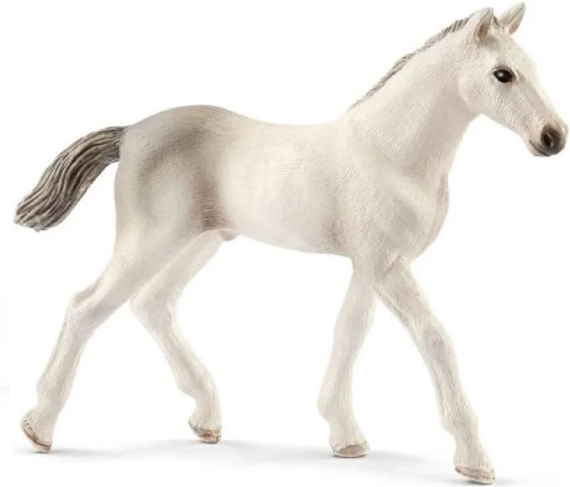 Holsteiner Veulen - Schleich - Speelfiguurtje von Schleich in Beige grijs – Produktfoto