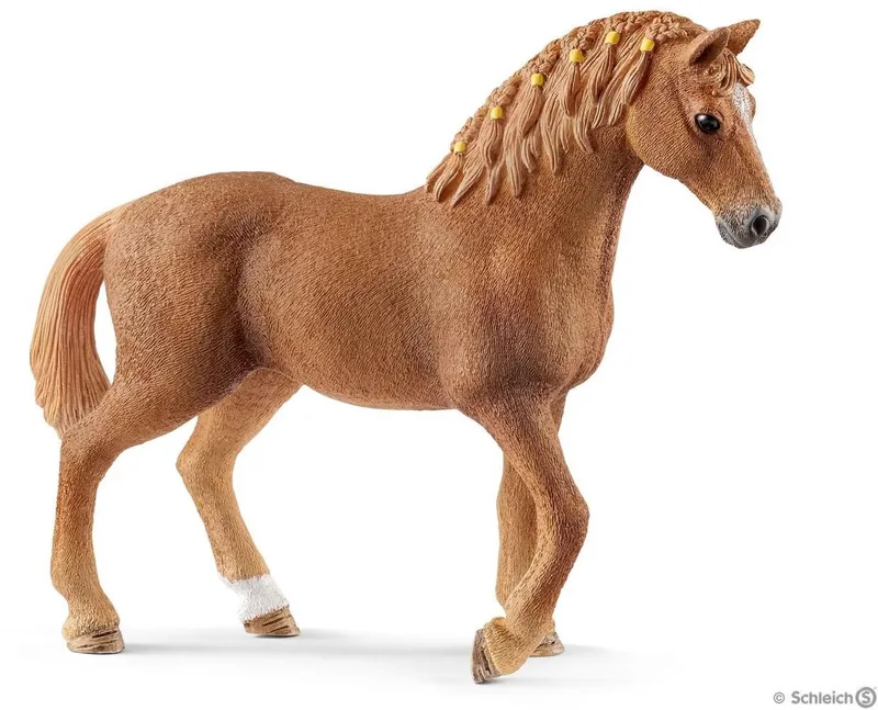 HORSE CLUB - Quarter Horse merrie - Speelfiguur - Kinderspeelgoed voor Jongens en Meisjes - 5 tot 12 jaar - 13852 van Schleich in Bruin – productfoto