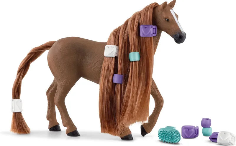 HORSE CLUB Sofia's Beauties - Beauty horse Engelse volbloedmerrie - Kinderspeelgoed voor Jongens en Meisjes - 4 tot 10 jaar - 42582 de Schleich en Multicolore – photo du produit