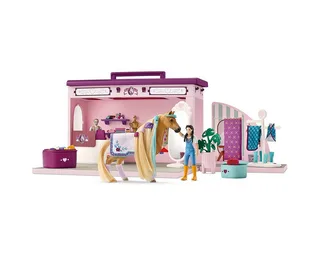 HORSE CLUB Sofia's Beauties - Pop-up-boetiek - Kinderspeelgoed voor Jongens en Meisjes - 4 tot 10 jaar - 42587 fra Schleich i Flerfarvet – produktbillede 2 af 5
