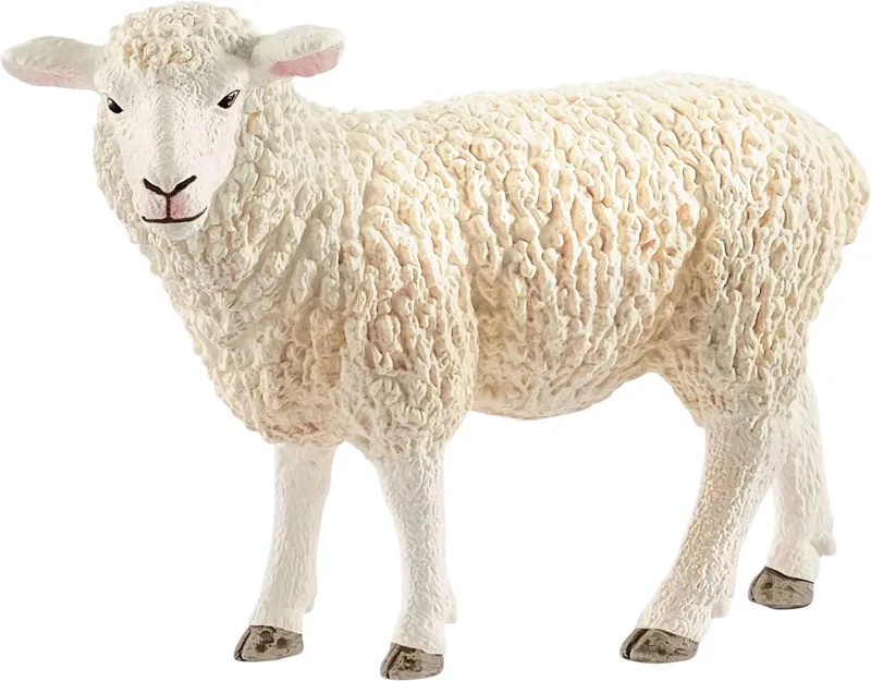 Schaap Schleich - 9 cm - Schleich dieren - 17075 från Schleich i Grijs – produktbild