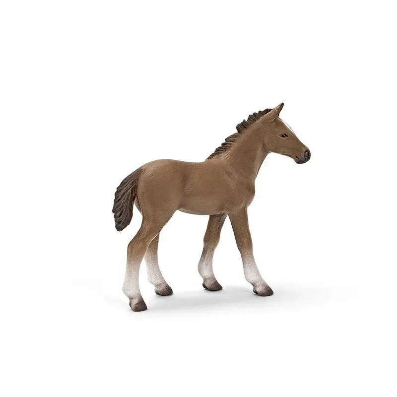 schleich® 13277 Hannoveraner Fohlen fra Schleich i Brun – produktbillede
