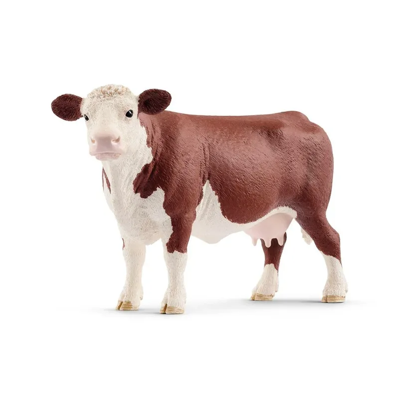 schleich® 13867 FARM WORLD Hereford Kuh fra Schleich – produktbillede