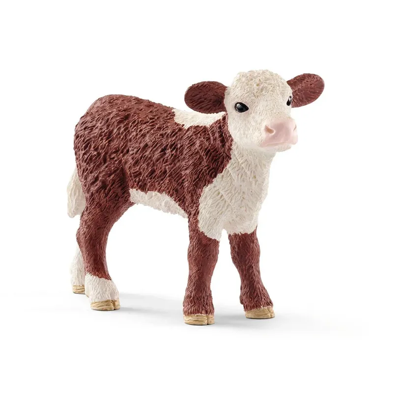 schleich® 13868 Hereford Kalb fra Schleich – produktbillede