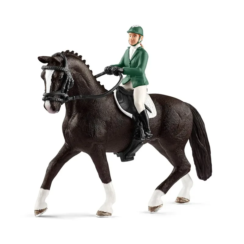 schleich® 42358 HORSE CLUB Springreiterin mit Pferd von Schleich – Produktfoto