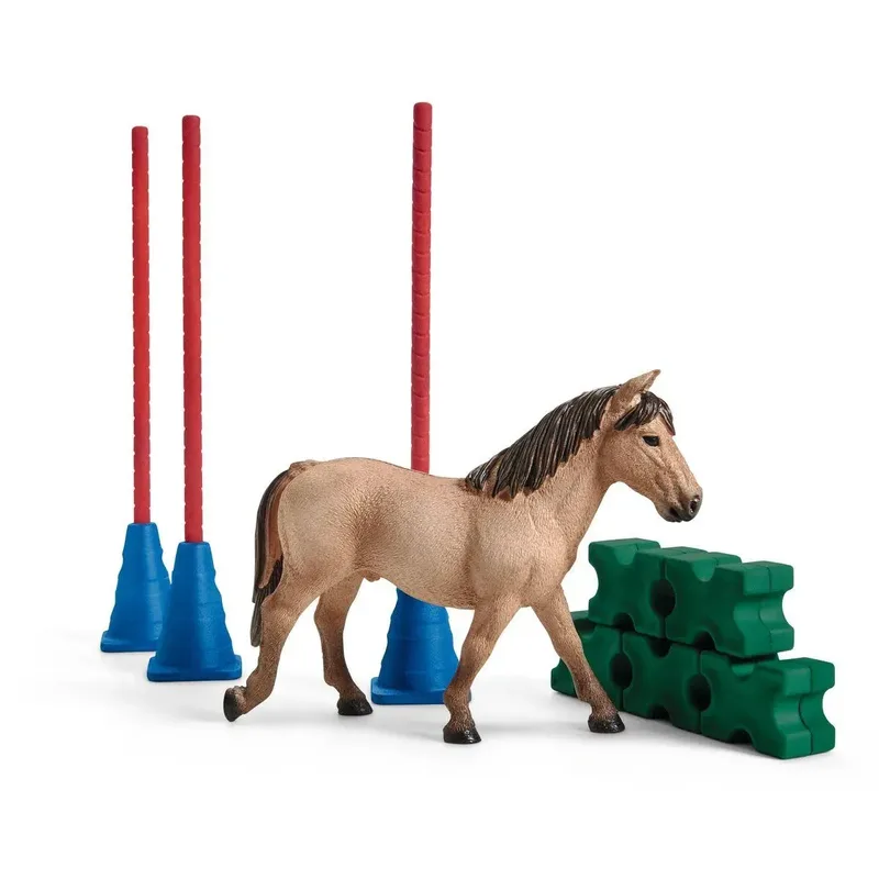 schleich® 42483 FARM WORLD Pony Slalom fra Schleich – produktbillede