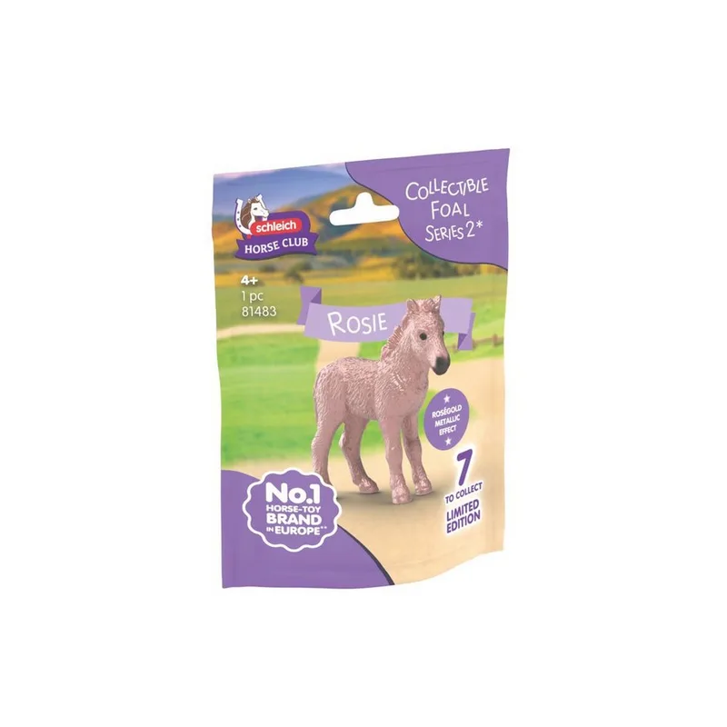Spielfigur HORSE CLUB, Sammelfohlen Rosie (81483) fra Schleich i Flerfarvet – produktbillede 2 af 3