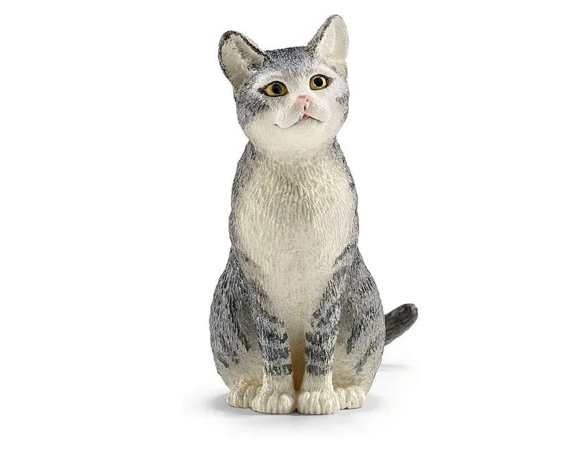 13771 Cat, sitting de Schleich en Multicolore – photo du produit 1 sur 4