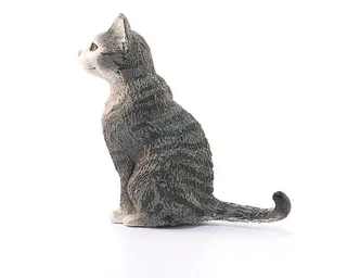 13771 Cat, sitting de Schleich en Multicolore – photo du produit 2 sur 4