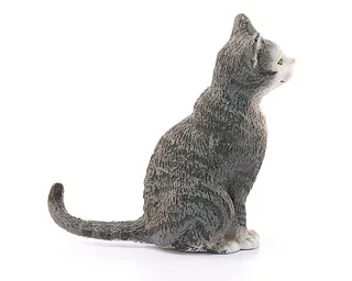 13771 Cat, sitting de Schleich en Multicolore – photo du produit 3 sur 4