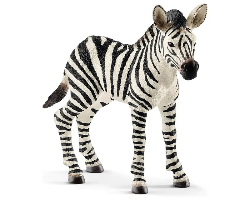 Spielfigur Schleich 14811 - Wild Life - Zebra Fohlen by Schleich in Bunt – product photo