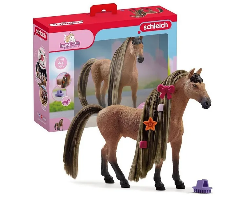 Spielfigur Schleich 42621 - Horse Club - Beauty Horse Achal Tekkiner Hengst de Schleich en Bunt – photo du produit