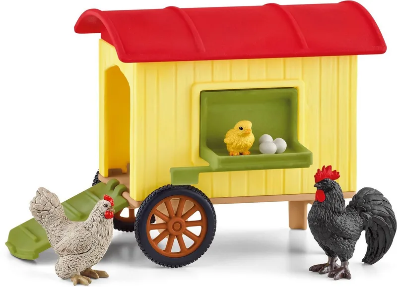 Spielwelt FARM WORLD, Hühnerstall (42572) by Schleich in Bunt – product photo